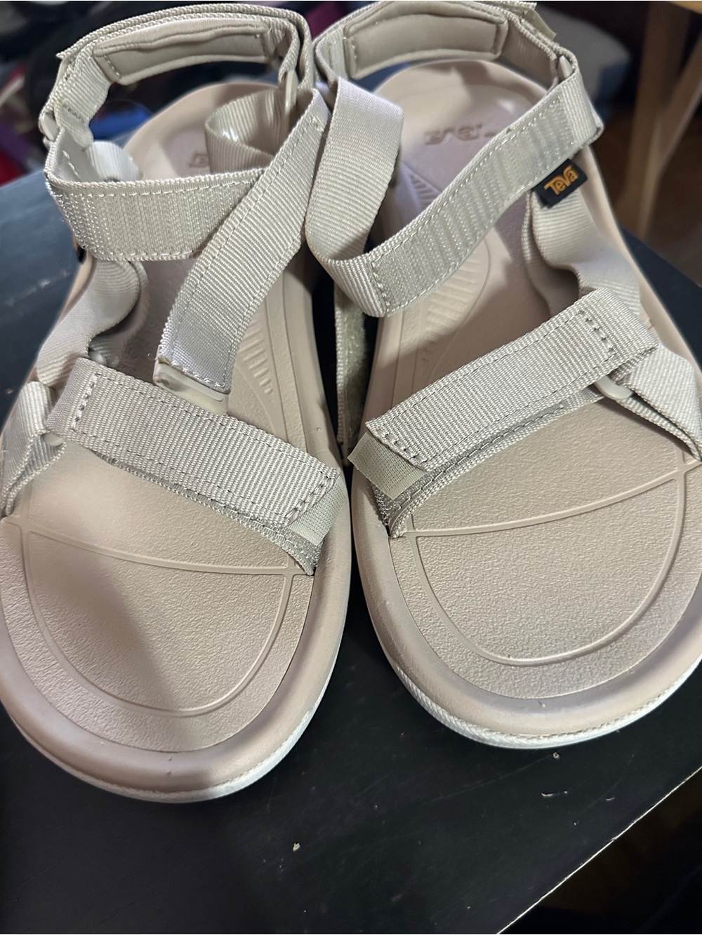 Teva Hurricane XLT2 Sesame Textile Sport Trail Hiking Sandals Size 10 In Box